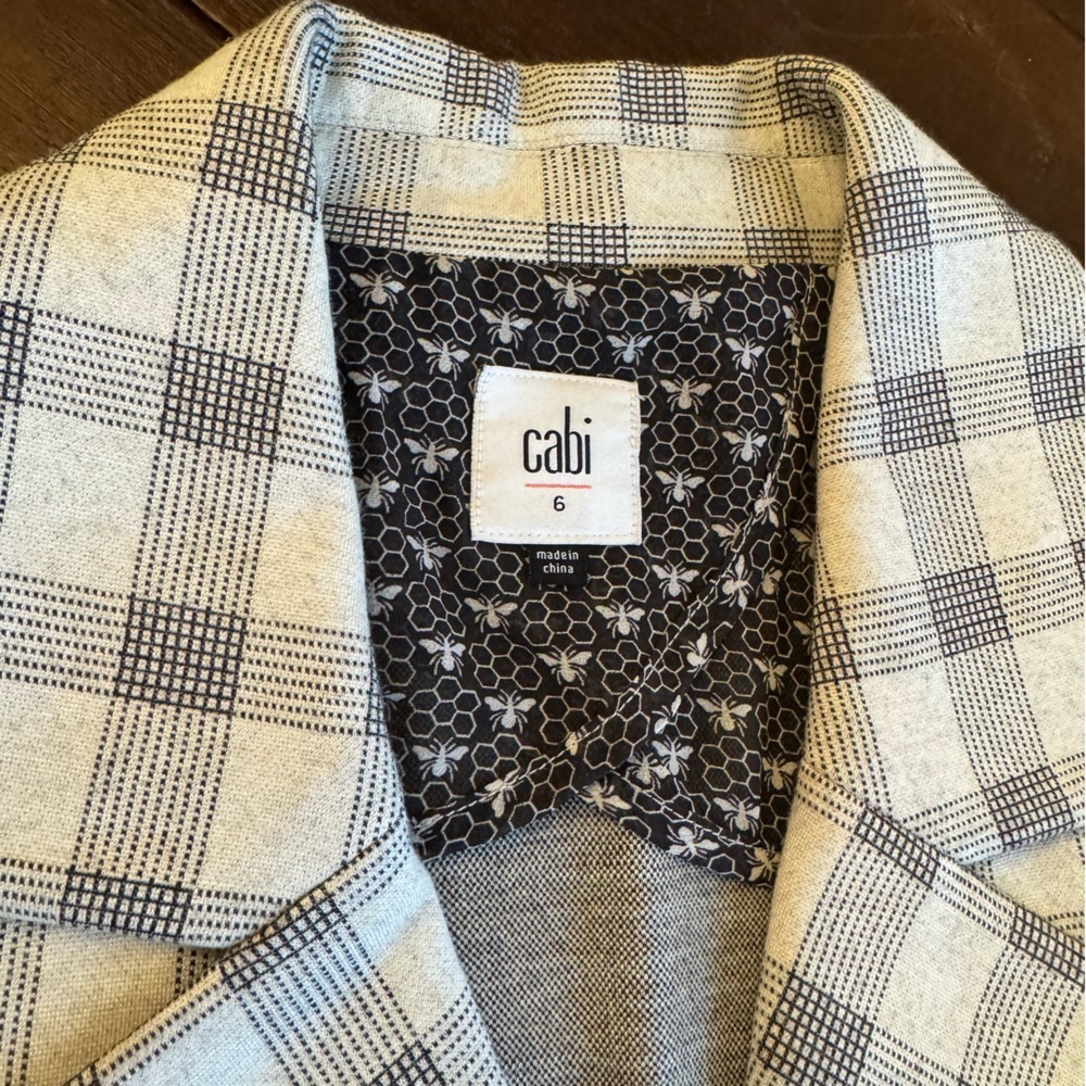CAbi Valentina Plaid Blazer - Picture 9 of 11